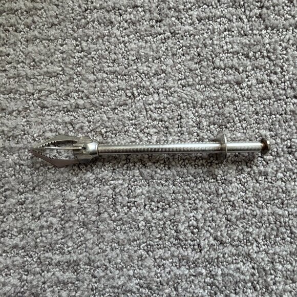 Christofle Silver Plate Mechanical Ice / Sugar Cube Tongs C.1950's - Picture 4 of 5